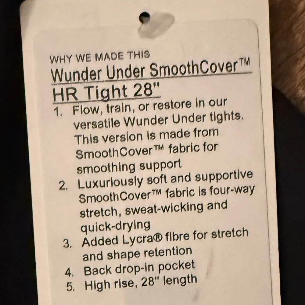 Wunder Under Smooth Cover High Rise Tight - Picture 15 of 16
